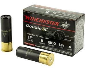 WIN DBL X HV TRKY 12GA 3" #4 10/100