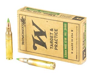 WIN 556 M855 62GR FMJ GRNTIP 20/1000
