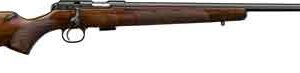 CZ 457 AMERICAN 17HMR 24.5" - BLUED BBL. WALNUT STOCK