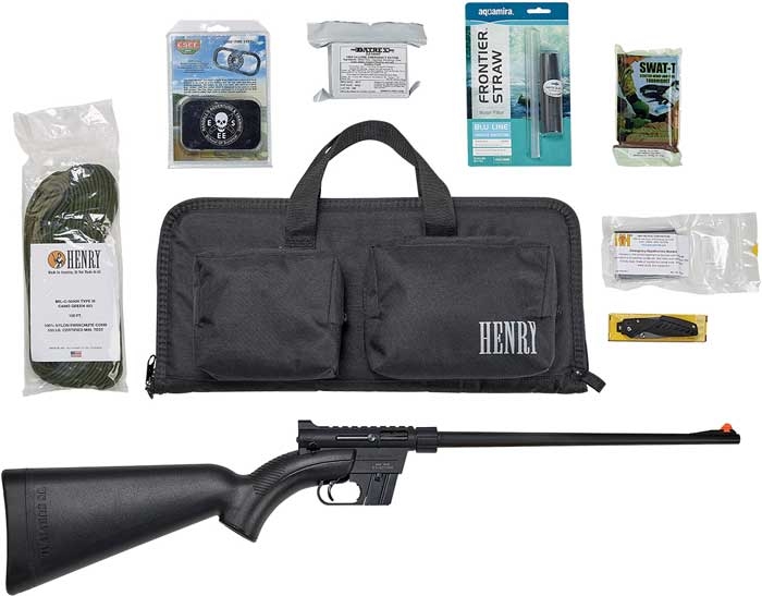 HENRY U.S. SURVIVAL PACK 22LR - INCLUDES BLACK AR-7 AND KIT - Image 2
