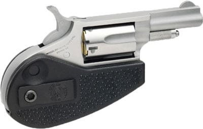 NAA MINI-REVOLVER 22LR 1-5/8" - S/S MATTE W/ HOLSTER GRIP - Image 3