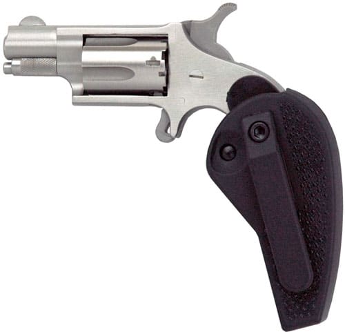 NAA MINI-REVOLVER 22LR 1-1/8" - S/S MATTE W/HOLSTER GRIP - Image 2