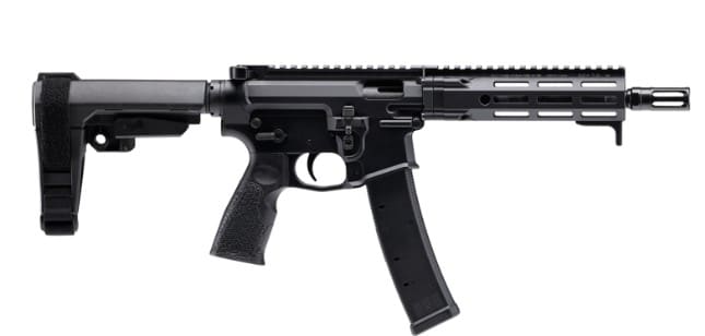 PCC Pistol 9mm 8.3" MLOK TB Blk 30rd