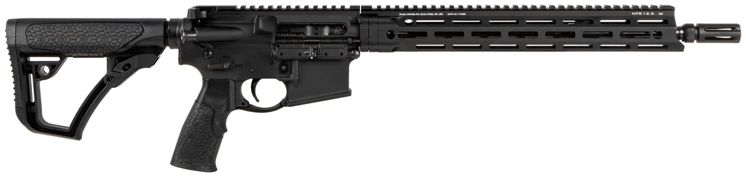 Daniel Defense 0212815049067 DDM4 V7 SLW *CO Compliant 5.56x45mm NATO 14.50" No Magazine Black Hard Coat Anodized 6 Position w/SoftTouch Overmolding Stock
