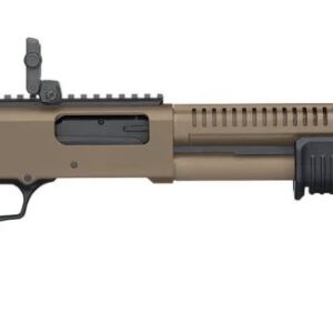 590R 12 Gauge 18.5" 3" Pic Rl FDE/Blk 6rd