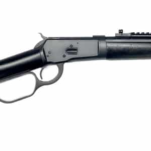Taylors & Company 220093 1892 Alaskan Take-Down 44 Rem Mag Caliber with 7+1 Capacity, 16" Barrel, Matte Black Metal Finish & SoftTouch Black Synthetic Stock Right Hand (Full Size)