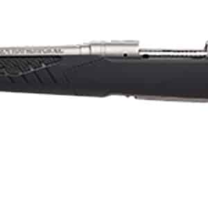 Savage Arms 57170 110 Storm Full Size 6.5 Creedmoor 4+1 22" Matte Button-Rifled Barrel, Matte Drilled & Tapped Stainless Steel Receiver, Adj AccuStock Matte Gray Synthetic Stock, Left Hand