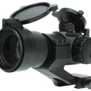 TacFire RD004 1x30 Dual Illuminated Red/Green Dot Sight Black Anodized 1 x 30 mm 2 MOA Dot