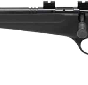 Savage Arms 13841 Rascal FLV-SR Youth 22 LR 1rd 16.12" Matte Blued Heavy Barrel, Matte Blued Carbon Steel Receiver, Black Synthetic Stock, Left Hand