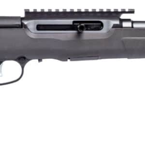 Savage Arms 47241 A22 FV-SR Full Size 22 LR 10+1 16.50" Matte Black Threaded Barrel, Matte Black Picatinny Rail Carbon Steel Receiver, Matte Black Fixed Synthetic Stock, Right Hand