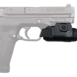 Crimson Trace 0100010 Rail Master  Black Polymer, 200 Lumens White LED Bulb, Picatinny Rail Mount