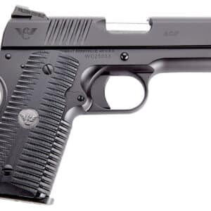 Wilson Combat ACPCP9 ACP Compact SAO 9mm Luger 4" 8+1 Black Armor-Tuff Carbon Steel Black G10 Eagle Claw Grip