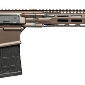Daniel Defense 0216581690047 DD5 V5 Gen II 6.5 Creedmoor 20" 20+1 Mil-Spec Brown Cerakote 6 Position w/SoftTouch Overmolding Stock MLOK