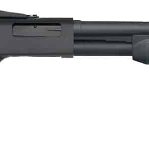 Mossberg 50699 590 Persuader 20 Gauge 8+1 3" 20" Cylinder Bore Barrel, Matte Blued Metal Finish, Drilled & Tapped Receiver, Ghost Ring Sight, Synthetic Stock