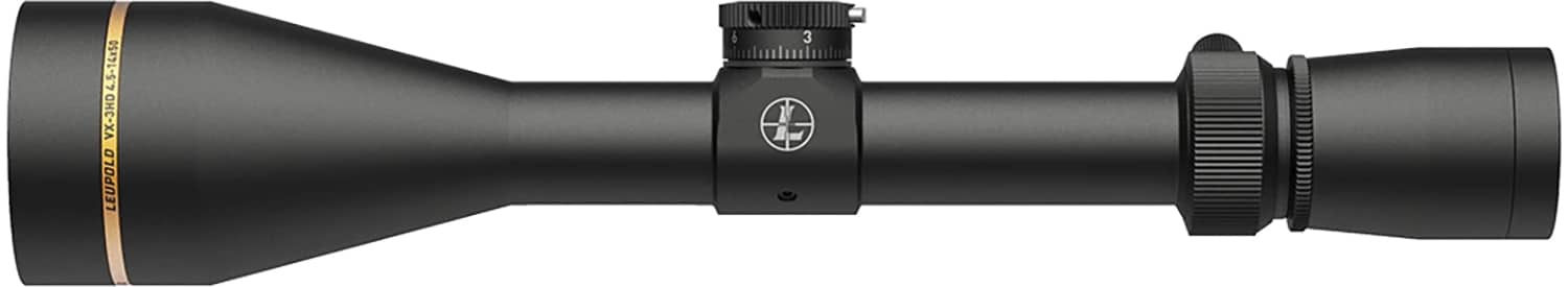 Leupold 180622 VX-3HD Matte Black 4.5-14x50mm CDS-ZL 1" Tube Duplex Reticle