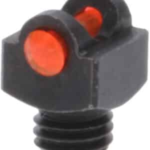 TruGlo TGTG954ER StarBrite Deluxe Bead  Black | Red Fiber Optic Front Sight 3mm Threads