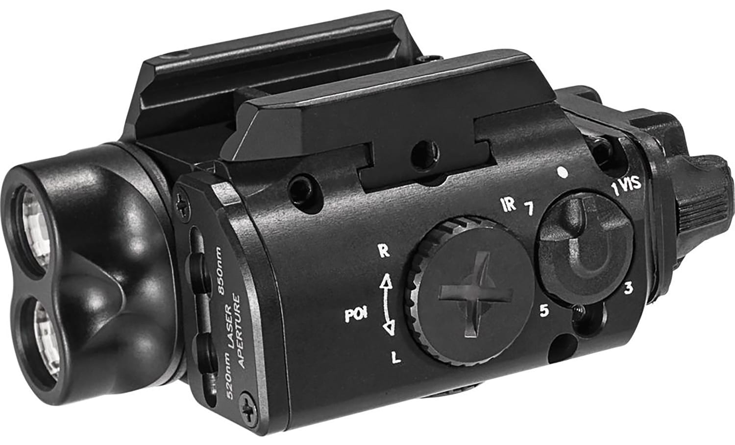 SureFire XVL2IRC XVL2-IRC Black Anodized 400 Lumens White LED/Green Laser/ Infrared Illuminator