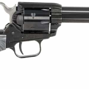 Heritage Mfg RR22B4GPRL Rough Rider  22 LR 6 Shot 4.75" Black Barrel & Cylinder Black Frame, Altamont Gray Pearl Grips