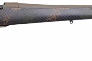 Weatherby MBC20N257WR8B Mark V Backcountry 2.0 257 Wthby Mag 3+1 26" Barrel, Patriot Brown Cerakote Metal Finish, Brown Sponge Pattern Black Peak 44 Blacktooth Stock