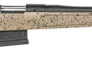 Bergara Rifles B14S352C B-14 HMR 6.5 Creedmoor 5+1 22" Graphite Black Cerakote Free-Floating Barrel, Black Speckled Brown Molded w/Mini-Chassis, Adjustable LOP & Cheek Piece Stock, Right Hand