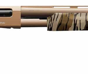 Charles Daly 930315 301 12 Gauge with 24" Barrel, 3" Chamber, 4+1 Capacity, Flat Dark Earth Metal Finish & Mossy Oak Bottomland Synthetic Stock Right Hand (Full Size)