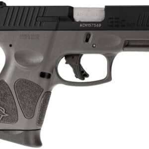 Taurus 1G3C931G G3C Compact Frame 9mm Luger 12+1 3.26" Matte Stainless Steel Barrel, Matte Black Tenifer Serrated Steel Slide, Gray Polymer Frame w/Picatinny Rail, Gray Polymer Grip, Right Hand
