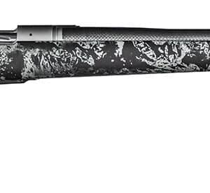 Christensen Arms 8010615900 Ridgeline FFT Full Size 300 PRC 3+1, 22" Stainless Steel Threaded Barrel, Stainless Aluminum Receiver, Black w/Gray Accents Fixed Sporter w/Flash Forged Technology Stock
