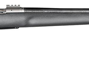 Christensen Arms 8010800105 Summit TI Full Size 6.5 PRC 3+1, 24" Natural Titanium Steel Threaded Barrel, Natural Titanium Aluminum Receiver, Natural Carbon Fiber Fixed Thumbhole Stock