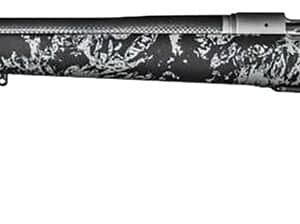 Christensen Arms 8010632000 Ridgeline FFT 7mm PRC 3+1 22" Carbon Fiber/Threaded Barrel, Stainless Steel Cerakote Rec, Black with Gray Accents Stock (Left Hand)
