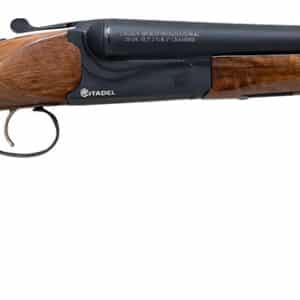 Citadel CITSBS1218 Coach  Compact Frame 12 Gauge Break Open 3" 2rd 18.50" Blued Barrel & Receiver, Walnut Fixed Stock, Ambidextrous