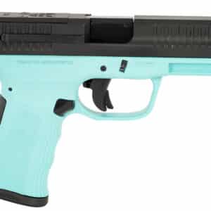 FMK FMKG49BJ G3  9mm Luger 14+1 4" Stainless Steel Barrel, Black Optic Cut/Serrated Carbon Steel Slide, Blue Jay Polymer Frame w/Picatinny Rail, Black Backstrap Grip