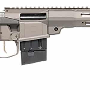 Q LLC MINIFIX55616INGRAY Mini Fix  5.56x45mm NATO 16" Tapered Barrel, Gray, Fully Adjustable Folding Stock, Magpul K Grip, 15" Q-Sert Handgaurd, AR/M4 Style Mag, Cherry Bomb Brake, Ambi Controls