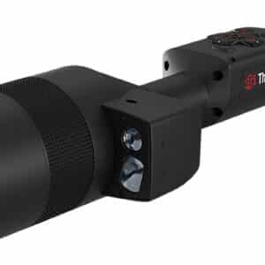 ATN TIWST51275LRF Thor 5 XD LRF Thermal Rifle Scope Black Anodized 3-30x Smart Mil Dot Reticle, Zoom 1280x1024 12 Micron 60 fps Resolution, Features Laser Rangefinder