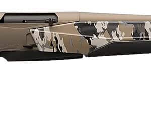 Browning 031072218 BAR MK3 Stalker 308 Win 4+1 22" Smoked Bronze Cerakote Fluted Barrel & Receiver, Ovix Camo w/Fixed Overmolded Grip Paneled Stock
