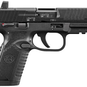 FN 66101013 502 MRD Full Size 22 LR 10+1 4" Black Target Crown Steel Barrel/Black PVD Optic Ready/Serrated Slide/Black Polymer Frame w/Accessory Rail/Black Textured Polymer Grips Ambidextrous