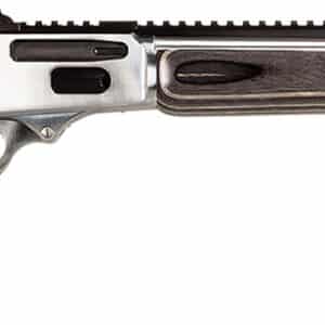 Rossi 953030209LW R95 30-30 Win 5+1 20" Stainless Steel Barrel, Matte Stainless Picatinny Rail Steel Receiver, Gray Fixed Laminate Stock