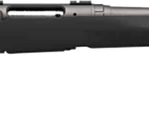Savage Arms 58275 110 Trail Hunter Lite Full Size 6.5 PRC 2+1 20" Fluted/Threaded Barrel, Drilled & Tapped Steel Receiver, Black Fixed Synthetic Stock