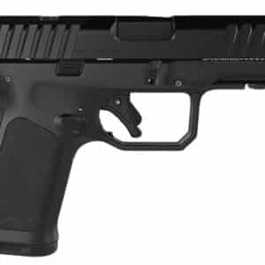 Rost Martin RM1CBLKOSP15 RM1C  9mm Luger 15+1 4" Black Match Grade Barrel, Black Tenifer Optic Ready/Serrated Steel Slide, Black Polymer Frame w/Picatinny Rail, Textured Grip, Ambidextrous