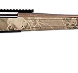 CVA CR3953 Cascade Long Range Hunter Full Size 308 Win 22" Smoked Bronze Cerakote Steel Threaded Barrel, Realtree Hillside Synthetic Stock