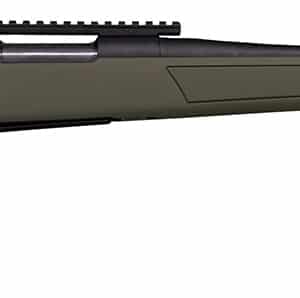 CVA CR3905G Cascade 450 Bushmaster 2+1 22" Black Cerakote Steel Threaded Barrel, Black Cerakote Picatinny Rail Steel Receiver, Fixed OD Green Synthetic Stock