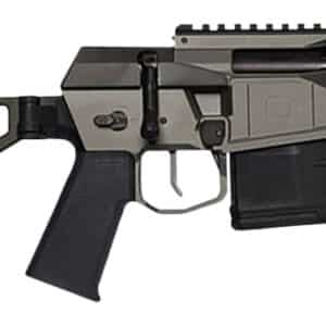 Q LLC MINIFIX300BLK8PST Mini Fix  300 Blackout 30+1 8" Black Anodized Tapered Threaded Barrel, Q-Sert Free-Float Handguards, Picatinny Rail Receiver, Black SBA3 Brace, Black Polymer Grips