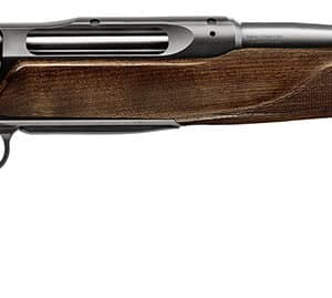 Sauer 80117097 505 Lux Full Size 270 Win 3+1 24" Matte Blued Threaded Barrel, Matte Blued Saddle Mount Steel Receiver, Grade 5 Wood Fixed Stock