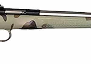 Crickett KSA2171 My First Rifle Gen2 22 S/L/LR Single Shot 16.10" Stainless Steel Barrel & Receiver, M81 Woodland Camo Synthetic Fixed Stock, EZ Loader