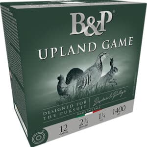 B&p Ammunition 20B78UP5 Upland Game 20Gauge 2.75" 7/8oz 5Shot 25 Per Box/10 Case