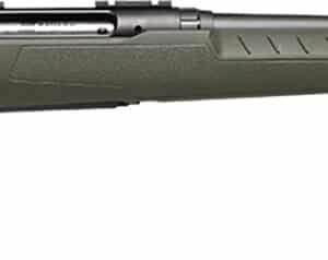 Savage Arms 32040 Axis 2 6.5 Creedmoor 4+1 22" Matte Black Sporter Barrel, Matte Black Drilled & Tapped Steel Receiver, Fixed Green Synthetic Stock, Right Hand