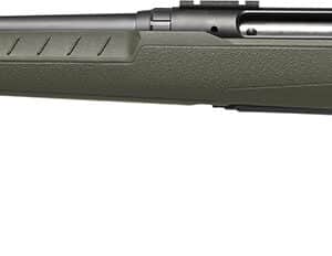 Savage Arms 32131 Axis 2 Compact 308 Win 4+1 20" Matte Black Heavy Sporter Barrel, Matte Black Drilled & Tapped Carbon Steel Receiver, Fixed OD Green Synthetic Stock, Left Hand