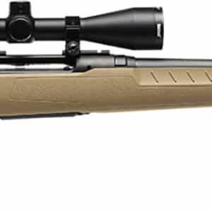 Savage Arms 32169 Axis 2 XP Combo Full Size 270 Win 4+1 22" Black Sporter Barrel, Black Carbon Steel Receiver Drilled & Tapped, Flat Dark Earth Fixed Synthetic Stock, Weaver 3-9x40mm Scope, Right Hand