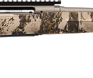 Savage Arms 32338 Axis 2 Pro Compact 243 Win 4+1 20" Gun Metal Bronze Cerakote Heavy Sporter Threaded Barrel & Picatinny Rail Carbon Steel Receiver, Fixed Western Camo Synthetic Stock, Right Hand