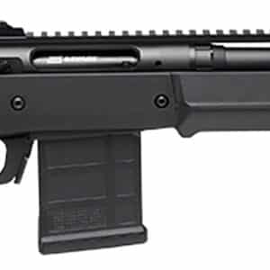 Savage Arms 58171 110 Scout Full Size 5.56 NATO 10+1 16.50" Matte Black Threaded Barrel, Picatinny Rail Carbon Steel Receiver, Black Magpul Hunter Synthetic Stock