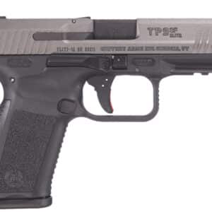 Canik HG4870TN TP9 SF Elite 9mm Luger 10+1 4.19" Black Match Grade Barrel, Tungsten Gray Cerakote Serrated Steel Slide, Black Polymer Frame w/Picatinny Rail, Textured Grip